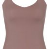 Damen-Unterwäsche Sloggi Zero Feel Unterhemd mit Spagettiträgern (10217755)Spaghetti Strap Undershirt cacao