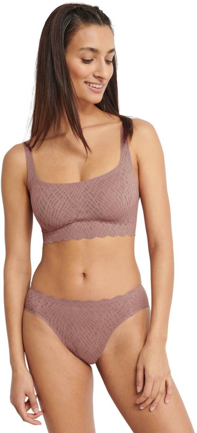 Damen-Unterwäsche Sloggi Zero Feel Bliss Top (10219678)cacao