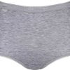Damen-Unterwäsche Sloggi Basic Maxi Briefs BriefsBasic+ (10005037) grau