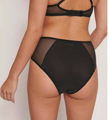 Damen-Unterwäsche Sloggi Soft Adapt High Waist (10216243)(10216243-0004) black