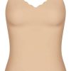 Damen-Unterwäsche Sloggi Zero Feel Wavy Bra Toppeanut butter