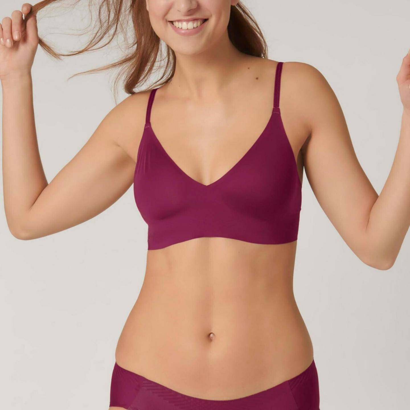 Sloggi Body Adapt Bralettedark wine Damen-Unterwäsche