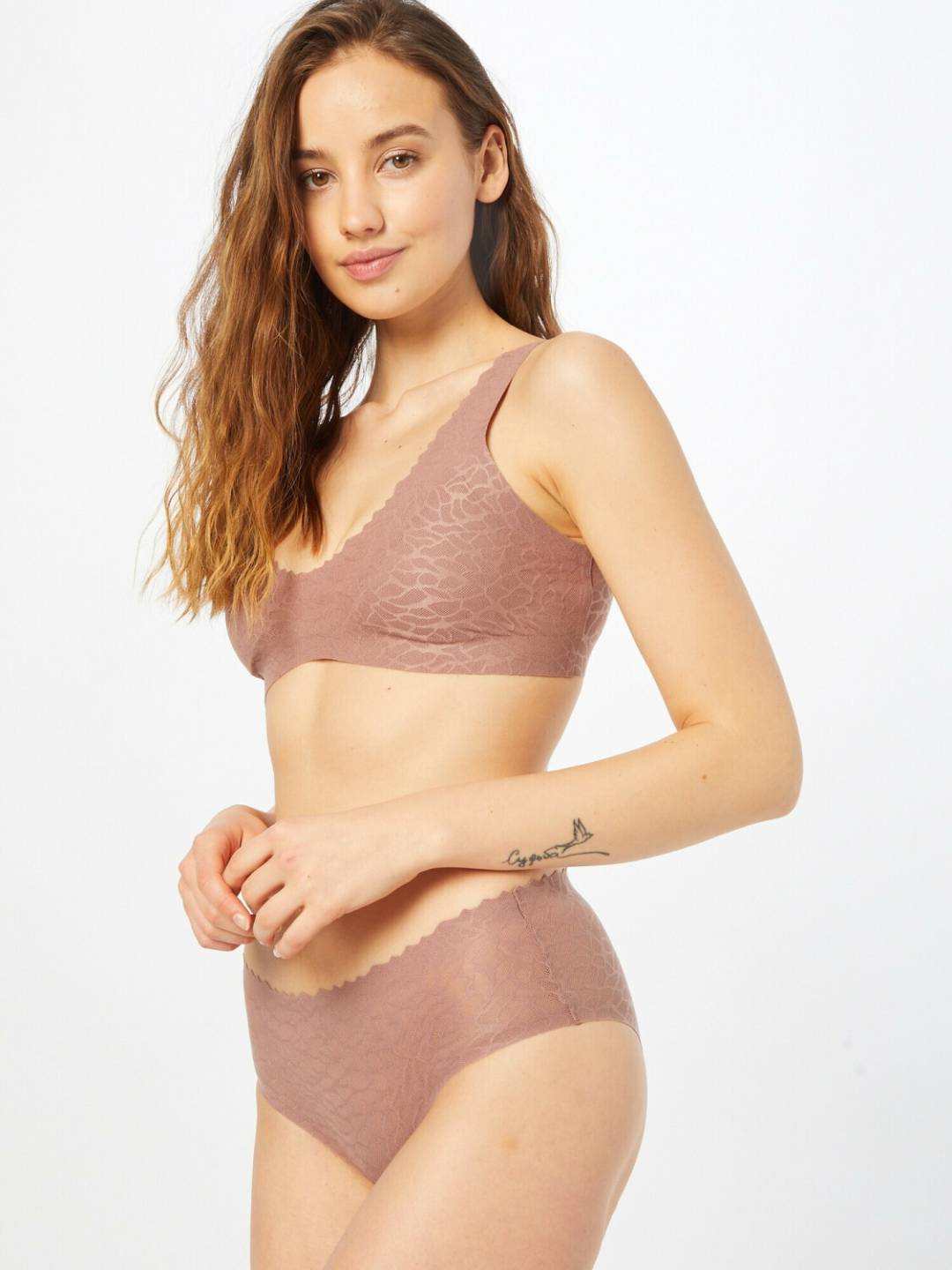 Damen-Unterwäsche Sloggi Zero Feel Lace Hipstercacao
