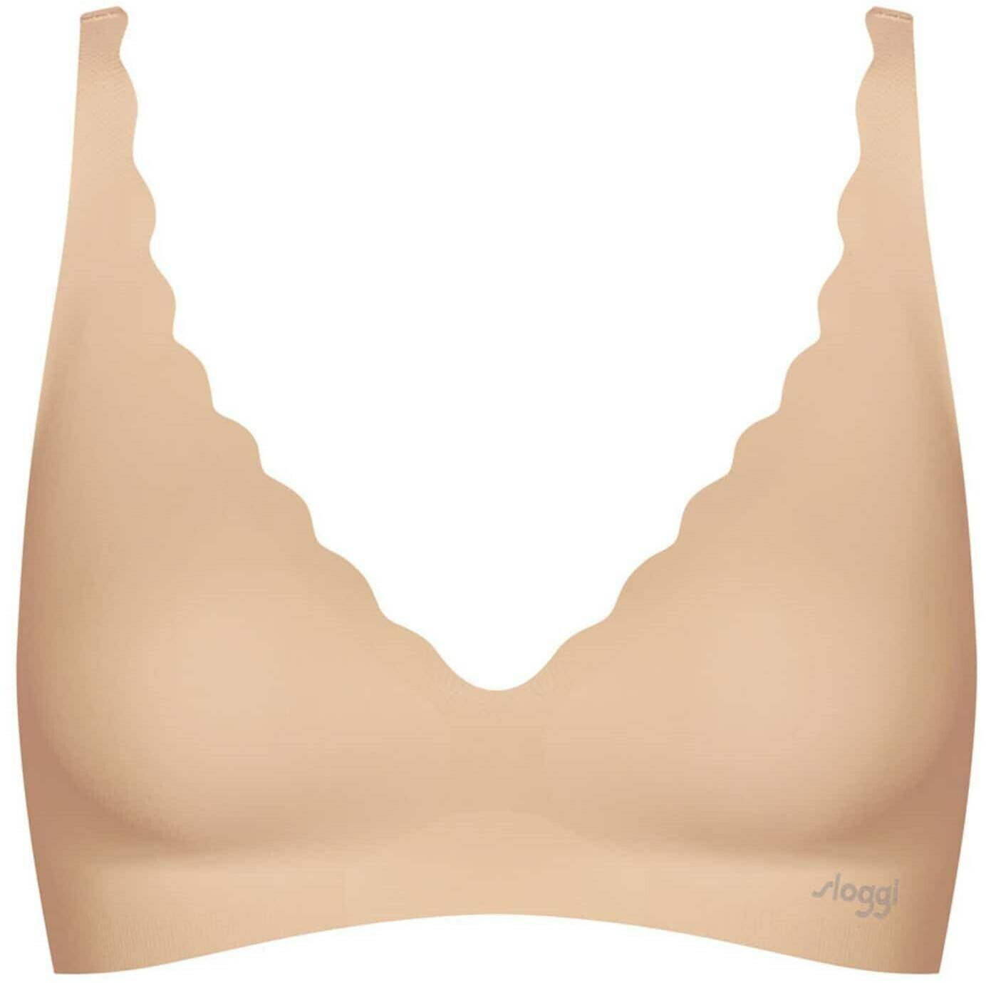 Sloggi Zero Feel Wavy Bralettepeanut butter Damen-Unterwäsche