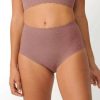 Damen-Unterwäsche Sloggi Women's Zero Feel Lace 2.0 High Waist (10211284)cacao