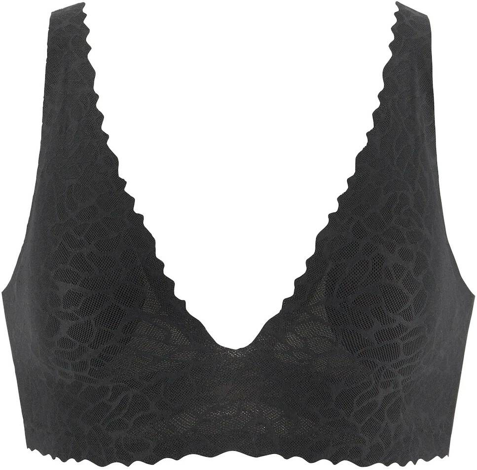 Damen-Unterwäsche Sloggi Women's Zero Feel Lace 2.0 Top (10211257)black