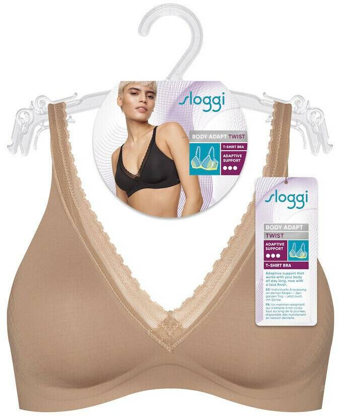 Sloggi Adapt T-shirt Bra (10214614) nostalgic brown Damen-Unterwäsche