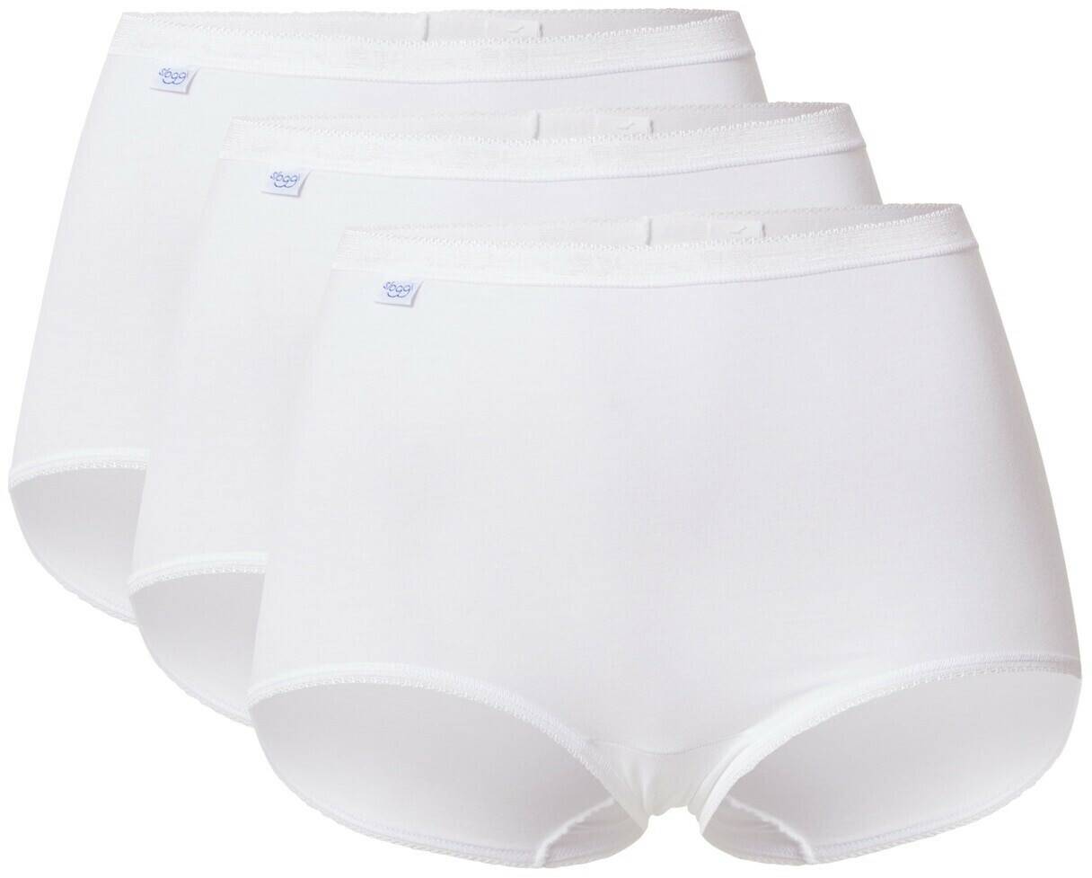 Sloggi Basic+ Maxi 3P (10007656)weiss Damen-Unterwäsche