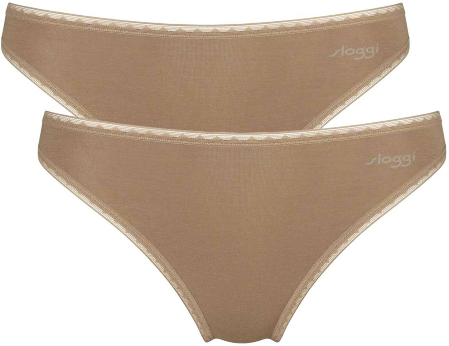 Sloggi Go Tai Briefsnostalgic brown Damen-Unterwäsche