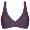Sloggi Zero Feel Lace Shirt Topblackcurrant juice Damen-Unterwäsche