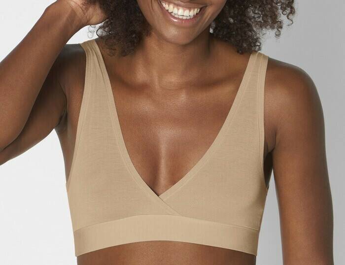 Damen-Unterwäsche Sloggi Go Allround Bralette One Sizepeanut butter