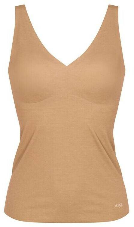 Damen-Unterwäsche Sloggi ZERO Feel Natural Shirt 02 cognac