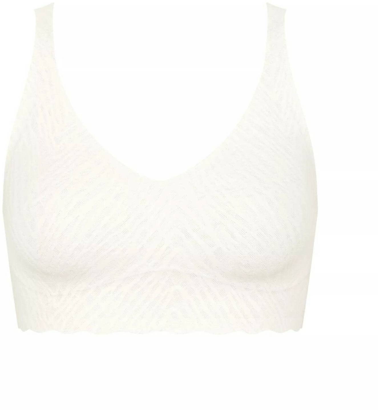 Sloggi Zero Feel Bliss Bralette (10219598)silk white Damen-Unterwäsche