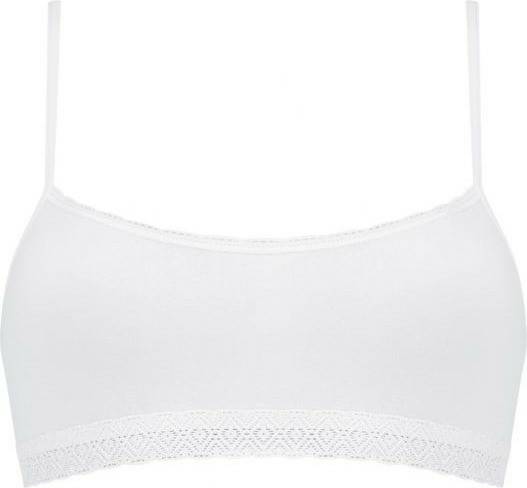 Damen-Unterwäsche Sloggi EverNew Lace Crop Top (10162957)white (10162957-0003)